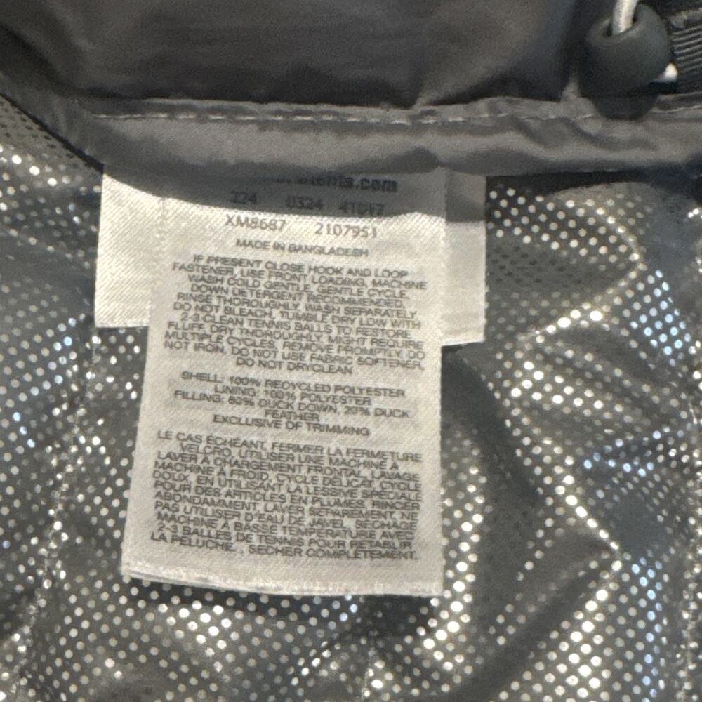 Columbia Omni-Heat Gray Down Insulated Hooded Packable Puffer Jacket L - Picture 4 of 8